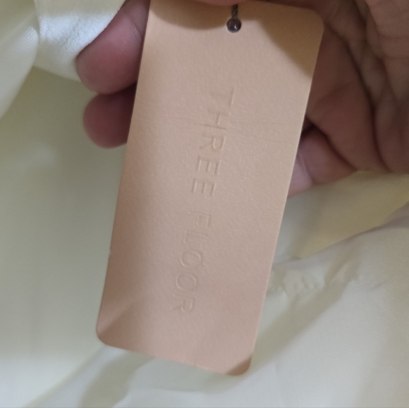 NWT Three Floor Contemporary Lace Multi Media Dress 8 Faux Wrap Skirt - Picture 10 of 12